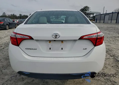 2016 Toyota Corolla L z USA, uszkodzony, nr VIN 2T1BURHE8GC737870
